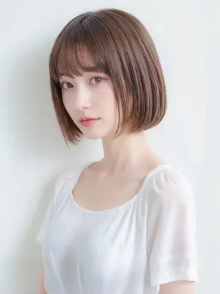 ショート neon  hair亀戸店所属・🌈neonhair 透明感✨カラー🌈のヘアスタイル