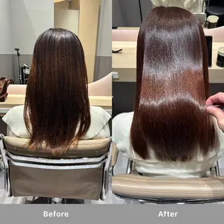 セミロング SALOWIN所属・吉祥寺/髪質改善 縮毛矯正特化/川口のヘアスタイル