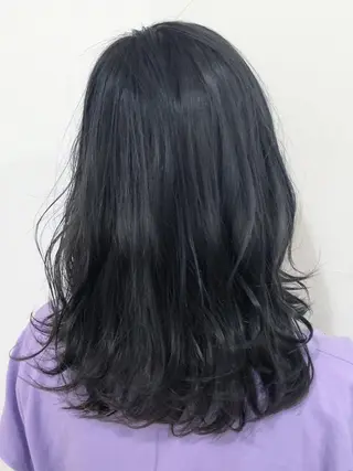 カラー 下池 紗加のヘアスタイル