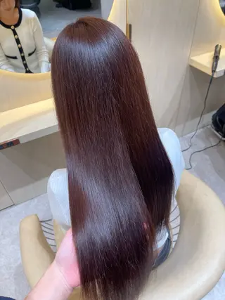 ロング カラー モデル募集中🍀竹田 真梨子のヘアスタイル