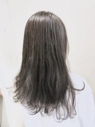 セミロング カラー パーマ ヘアアレンジ 【ツヤ髪美容師】 ツダケイスケのヘアスタイル