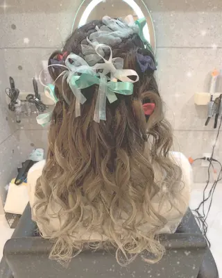 ヘアアレンジ lien natsukiのヘアスタイル