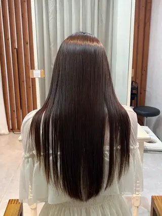 ロング 🫧満足度100% 🫧縮毛矯正OMAEのヘアスタイル