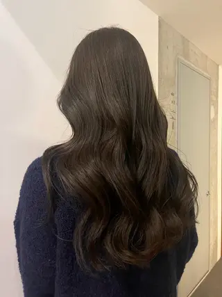 ロング カラー 🫧うる艶レイヤー /髪質改善/RISAのヘアスタイル