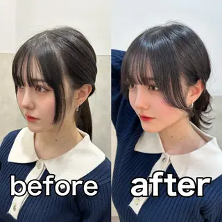 ロング SALOWIN原宿AROA店所属・顔まわり神カット✂︎ 齋藤雄大【表参道】のヘアスタイル