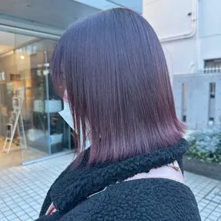 ミディアム カラー Ash西船橋店 富谷 日菜乃のヘアスタイル