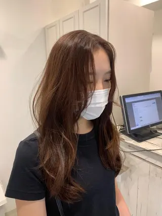 ロング mono.所属・南茨/ヘッドスパ /カット/momoのヘアスタイル