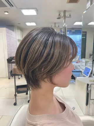 ショート 【髪風船】上大岡店所属・齋藤 尋真のヘアスタイル