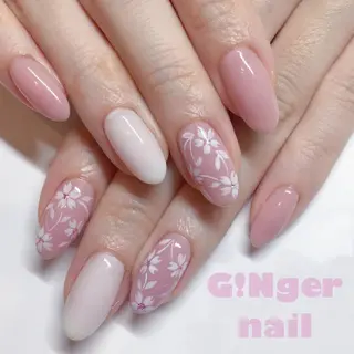 ショート ネイル GINGER NAIL所属・代々木 GINGERNAILのネイルデザイン