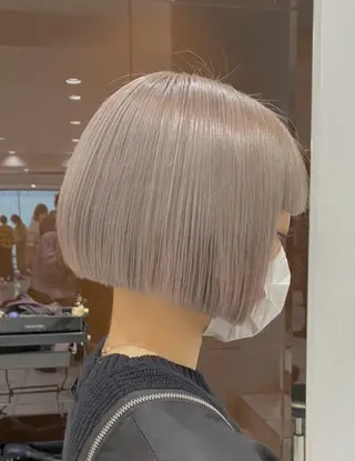 カラー ショート 銀座店長🌟 片山雄太のヘアスタイル