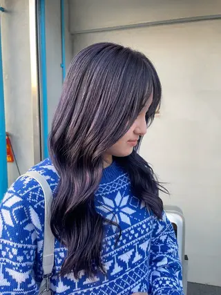 ロング FLOPNIK所属・クニマツ クレアのヘアスタイル