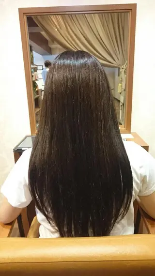 ロング カラー ◎モチマル チアキ◎のヘアスタイル