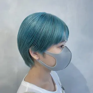 ショート 🌈モテ色 村上のぶきのヘアスタイル