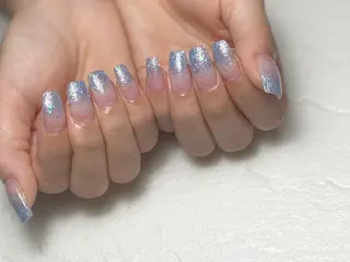 ロング ネイル 山崎 怜のネイルデザイン