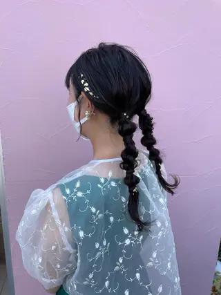 ロング ひなた 艶カラー/渋谷のヘアスタイル