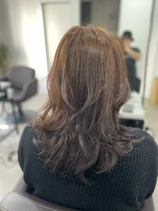 セミロング WITH所属・WITH 新町 店長 masaのヘアスタイル
