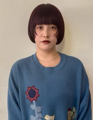 ショート riko*.+ﾟ 韓国風パーマのヘアスタイル