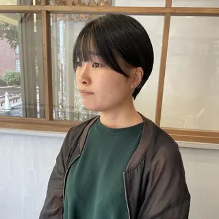 ショート カラー 神戸元町店 スタッフのヘアスタイル