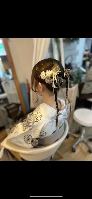 ヘアアレンジ AYA/ヘアセット/ メンズ/コーンロウのヘアスタイル
