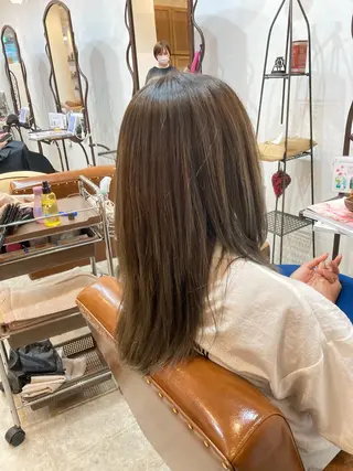 ロング カラー カット特化型 美容師/栗本のヘアスタイル