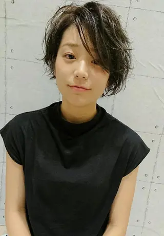 ショート カラー 秋山 幸太のヘアスタイル