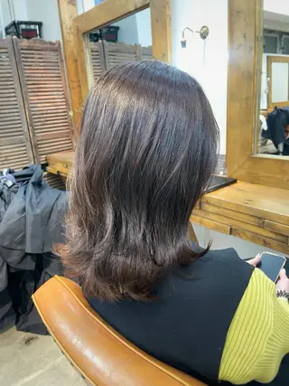ミディアム ⭐️メンズカット⭐️ 川添佑斗のヘアスタイル