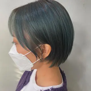 ショート カラー 舟橋 りんかのヘアスタイル