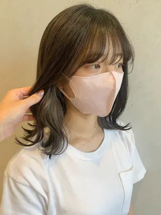ミディアム カラー ayumi🌈 インナーカラー🌈のヘアスタイル