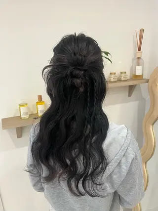 ロング ヘアアレンジ Dityca...tia所属・りん/ 無料ヘアセットのヘアスタイル