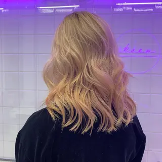 ミディアム カラー share salon JAM 吉祥寺所属・レイヤー/ブリーチ HIKARU ♡のヘアスタイル