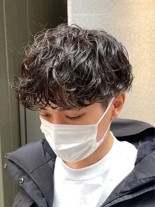 ミディアム 🥸MENIN 相模 大野メンズ専門🥸のヘアスタイル