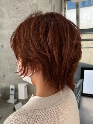 ミディアム カラー 🎀ハイトーン/レイ ヤー/Reina🎀のヘアスタイル