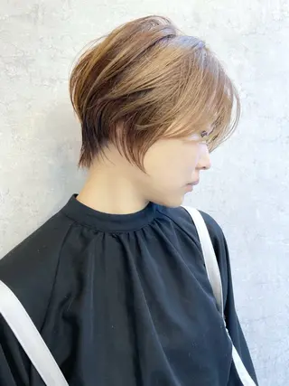 ショート Steed Tokyo所属・Steed /立川/ ショート/Futahのヘアスタイル