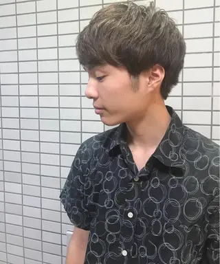 ショート カラー メンズ コマツリサ ROCCO eastのヘアスタイル