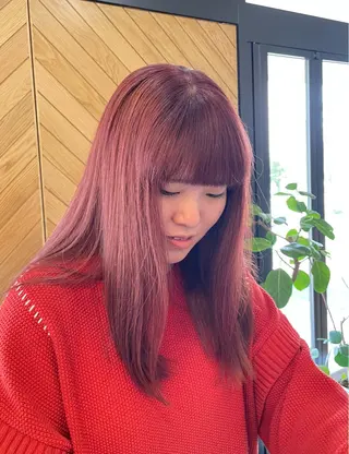 ミディアム HaKUmaison ノエ／久屋大通 高岳のヘアスタイル