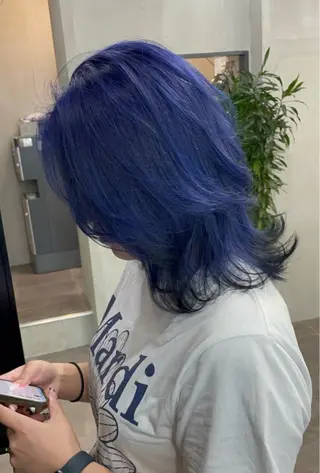 カラー 🐺MIYU🖤 個性ヘア/髪質改善✧のヘアスタイル