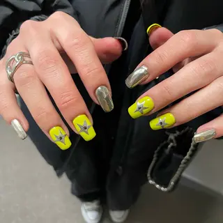 ネイル カメレオン京橋🌻 草葉由佳のネイルデザイン