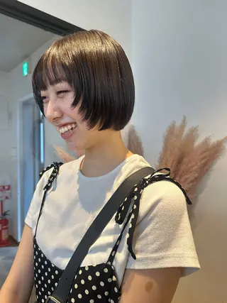 ショート yuika .のヘアスタイル