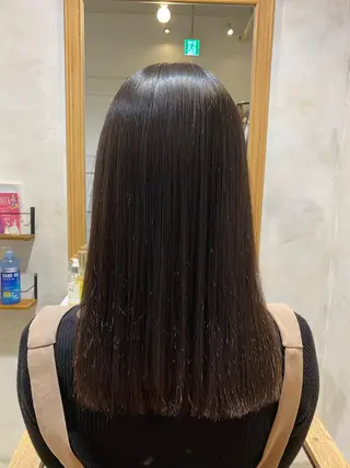 セミロング カラー パーマ メンズ keshiki大名所属・安部 真輝のヘアスタイル