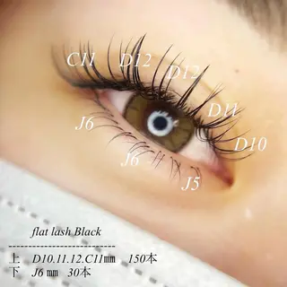 マツエク・マツパ Fleur フルールのマツエク・マツパデザイン