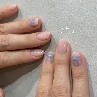 ネイル 韓国ネイル/ワンホン ネイル🎀表参道3分のネイルデザイン