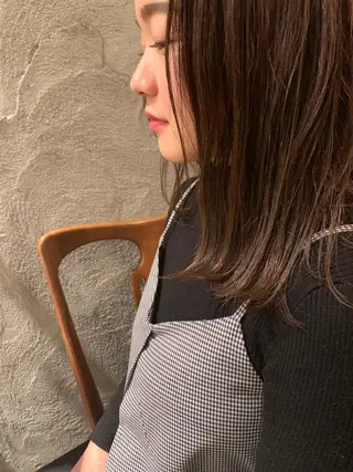 ミディアム カラー 鎌田卓也/髪質改善 /透明感カラーのヘアスタイル