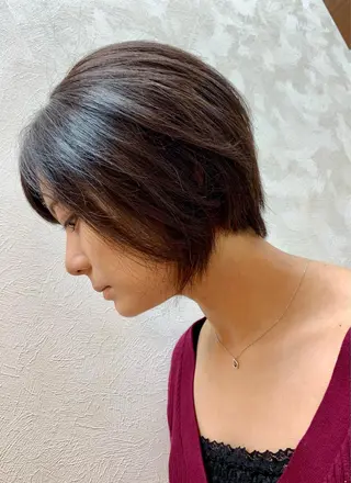 ショート 加藤(旧姓 今竹) 遥花のヘアスタイル