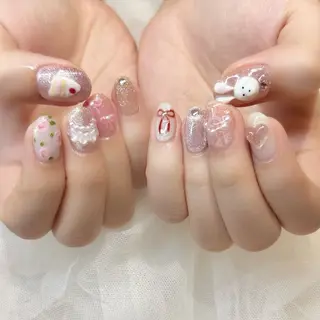 ネイル 新井 ひなののネイルデザイン