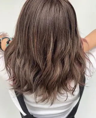 ミディアム 譜久島 かりんのヘアスタイル