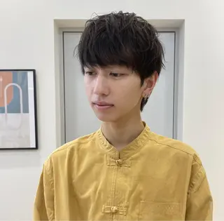 メンズ メンズカット・ パーマhanaのヘアスタイル