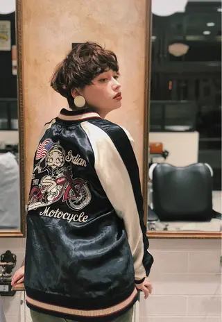 ショート THE AWESUM所属・メンズスタイル強化中 TONNY(トニー)のヘアスタイル