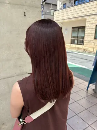 セミロング カラー ニュアンスカラー／ メンズ🌙久住綾香のヘアスタイル