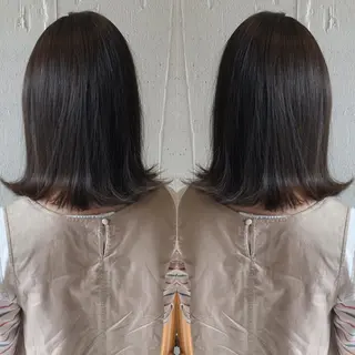 ミディアム あらき ちさとのヘアスタイル