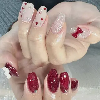 ネイル コネコネイルサロン モデル用のネイルデザイン